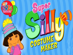 খেলা Dora The explorer Super Silly Costume Maker