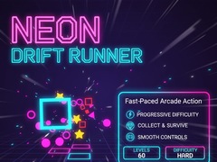 খেলা Neon Drift Runner