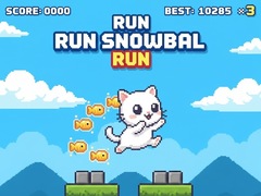 খেলা Run Snowball Run