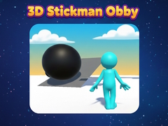 খেলা 3D Stickman Obby