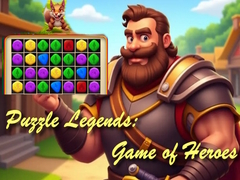 খেলা Puzzle Legends: Game of Heroes
