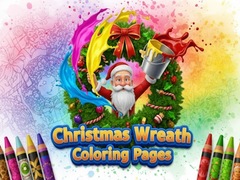 খেলা Christmas Wreath Coloring Pages