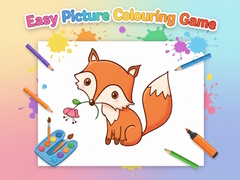 খেলা Easy Picture Colouring Game