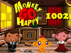 খেলা Monkey Go Happy Stage 1002