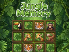 খেলা Jungle Memory