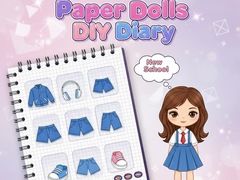 খেলা Paper Dolls DIY Diary