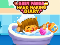 খেলা Baby Panda Hand Making Diary