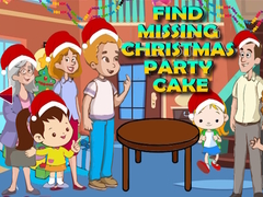 খেলা Find Missing Christmas Party Cake