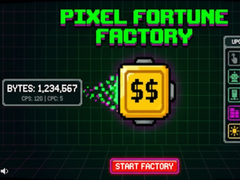 খেলা Pixel Fortune Factory