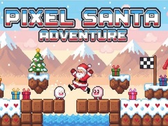 খেলা Pixel Santa Adventure