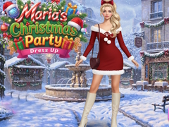 খেলা Maria's Christmas Party Dressup