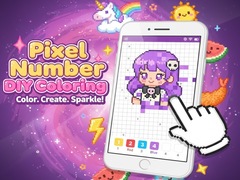 খেলা Pixel Number  DIY Coloring