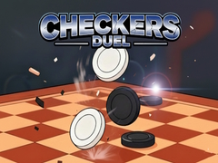 খেলা Checkers - Duel