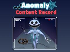 খেলা Anomaly Content Record
