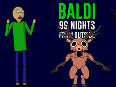 খেলা Baldi 99 Nights from Outside