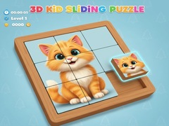 খেলা 3D Kid Sliding Puzzle
