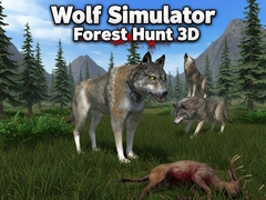 খেলা Wolf Simulator Forest Hunt 3D