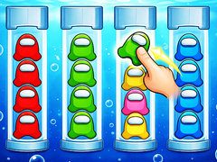 খেলা Color Sort: Impostor Edition