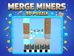 খেলা Merge Miners 3D Puzzle