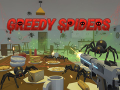 খেলা Greedy Spiders