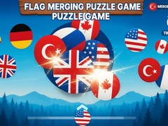 খেলা Flag Merging Game Puzzle Game