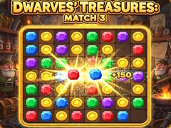 খেলা Dwarves' Treasures: Match 3
