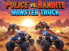 খেলা Police vs Bandits: Monster Truck