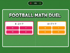 খেলা Football Math Duel