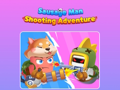 খেলা Sausage Man Shooting Adventure