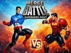 খেলা Merge Battle Superhero Fight