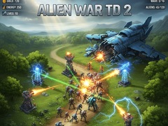 খেলা Alien War TD 2