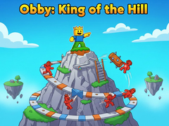 খেলা Obby: King of the Hill