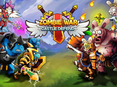 খেলা Zombies War Castle Defend
