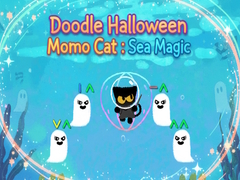 খেলা Doodle Halloween Momo Cat : Sea Magic