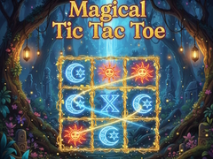 খেলা Magical tic tac toe