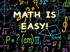 খেলা Math is easy!