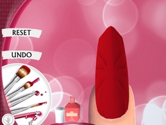 খেলা Cute Nail Art Designs Game 3D