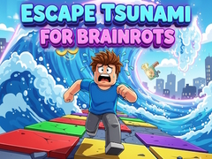 খেলা Escape Tsunami for Brainrots
