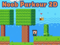 খেলা Noob: Parkour 2D