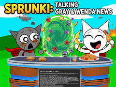 খেলা Sprunki: Talking Gray & Wenda News