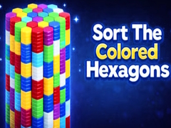 খেলা Sort The Colored Hexagons