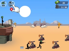 খেলা Stickman World Battle
