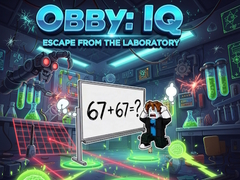 খেলা Obby: IQ Escape from the Laboratory