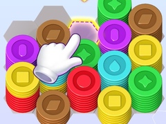 খেলা Coin Color Sort