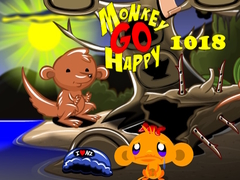 খেলা Monkey Go Happy Stage 1018