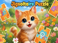খেলা Jigsolitaire Puzzle
