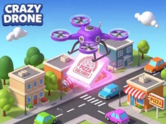 খেলা Crazy Drone Pizza Delivery
