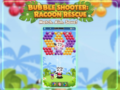 খেলা Bubble Shooter Raccoon Rescue
