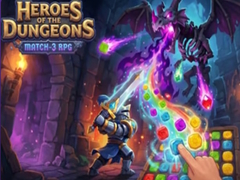 খেলা Heroes of the Dungeons: Match-3 RPG