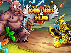খেলা Zombie Rabbits vs Sheldon